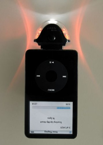 Lumi Flasher, Blinklicht für iPod mit Dockanschluss, Schwarz