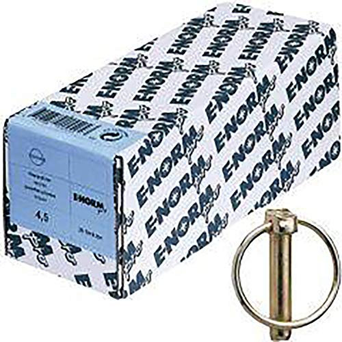 Format 4317784155243 – Klappsplinte ST galZn 4.5 x 40 HP Sechskantmuttern