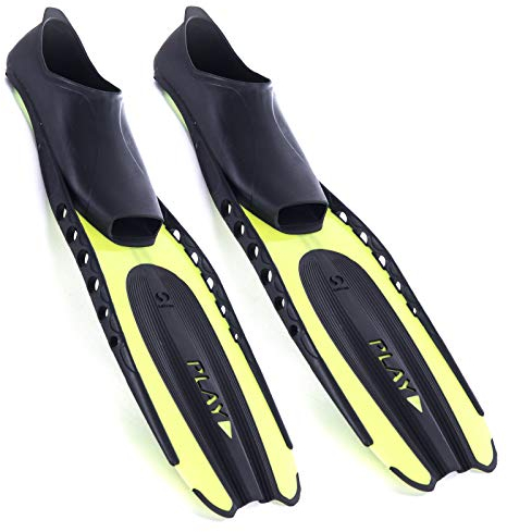 Salvas Schwimmflossen Play Schnorchel Taucher Lang Flosse Erwachsen&Jugend 31-45 42/43