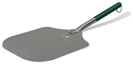 Big Green Egg Aluminium Pizza Schaufel mit Gummigriff (grün) Bild weicht vom Original ab.