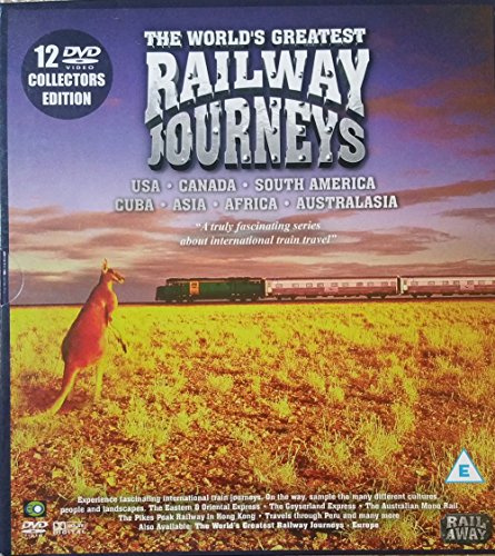 The World's Greatest Railway Journeys 12 CD Box Set Worldwide [DVD]