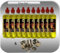 10 L Alto Rendimiento Gel Combustible y 3 Tarros 0,25 L