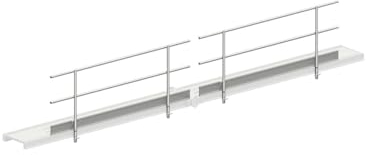Layher Seitenschutz für Alu-Steg 600, faltbar Länge 7,30 m