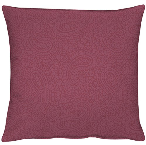 APELT 7907 49X49 90 Kissenhülle, Polyester, bordeauxviolett