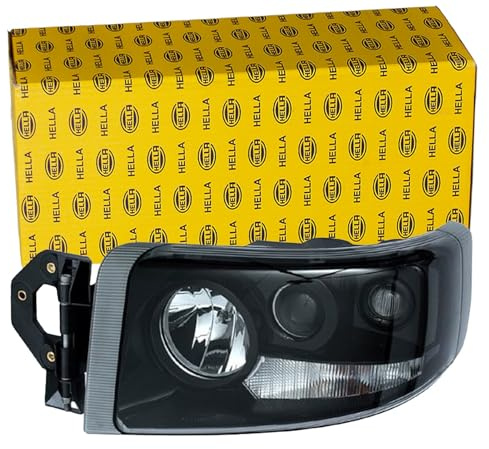HELLA 1EL 011 899-351 DE/Halogen-Headlight -- ECE - for right-hand traffic - Left Front