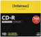 Intenso 1801622 CDR da 700 MB, Argento