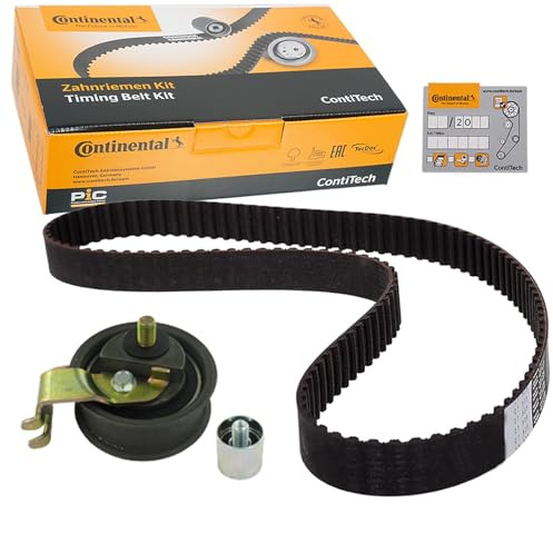 CONTITECH Zahnriemensatz CT909K2 Zähnezahl 150 beinhaltete Rollen: 2 23mm Kompatibel mit VW Golf IV Schrägheck 1J1 Golf IV Variant 1J5, AUDI A3 Schrägheck 8L1 A4 Limousine 8D2, B5 A4 Avant 8D5, B5