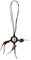Dreamcatcher Kette Traumfänger Halskette Auto Schwarz Dream Traum Schlafen (länge verstellbar)