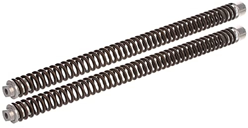 SET- 2x maximal verstärkte Druckfeder 3,6mm - inkl. 4x montierten + modifizierten Federaufnahmen - Sonderanfertigung für Telegabel