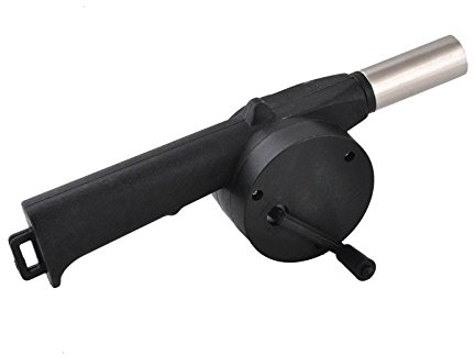 ISO TRADE Grillföhn Grillgebläse Grillanzünder Handgebläse Grillventilator Blasebalg 1066