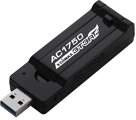 Edimax EW-7833UAC - AC1750 Dual-Band WLAN USB 3.0 Adapter mit 180 Grad ausrichtbarer Antenne