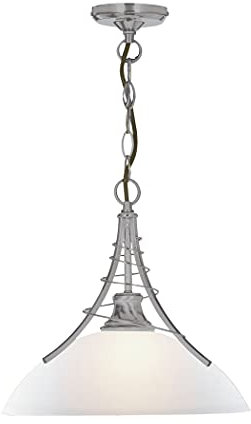 Ligne 1 Light Bowl Pendant Finish: Satin Silver