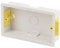 Appleby Pack of 5 x SB629 2 Gang 35mm Dry Lining Wall Boxes