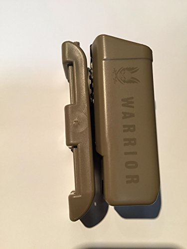 Warrior Polymer 9mm Pistol Mag Pouch Dark Earth
