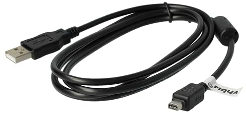 vhbw Câble de données USB compatible avec Olympus OM-D E-M5 Mark II appareil photo, 150 cm