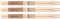 ProMark Baguettes LA Special 5A en hickory, olive ovale en bois, trois paires Naturel, Lot de 3