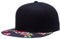 Aivtalk Stickerei Baseballcap Mütze Hip Hop Cap Kappe Jungen Mädchen Snapback Original Flache Baseballmütze - Grau