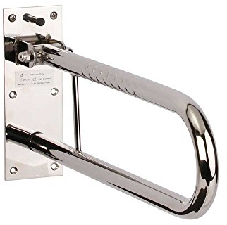 Behrend WC&Toiletten Aufstehhilfe klappbar Stützklappgriff Sicherheits-Haltegriff, 60 cm