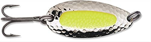 Blue Fox Pixee cucharas - 7/8 onzas Color: Níquel / flo. Amarillo (003)