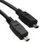 Firewire IEEE-1394 DV câble 4 Vers 4 Broches - 2 m - DV Sortie Vers Ordinateurs Portable [2 mètre/2m]