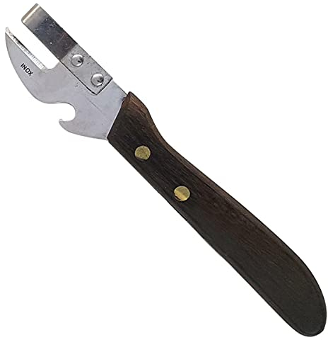 DE LUCA COLTELLERIE - APRISCATOLE MANICO LEGNO 11 CM - LAME PROFESSIONALI LAVORATE A MANO - ART.533