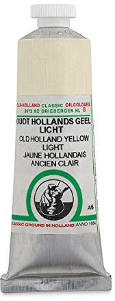 Old Holland Huile classique : 40ml Jaune clair