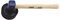 Ideal WEG2053711 Plattenlegerhammer, rund, 1500 g
