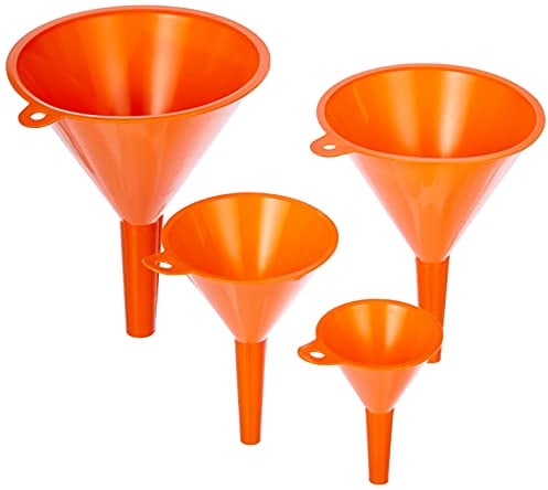 Carpoint Pressol Lot d'entonnoirs, Orange