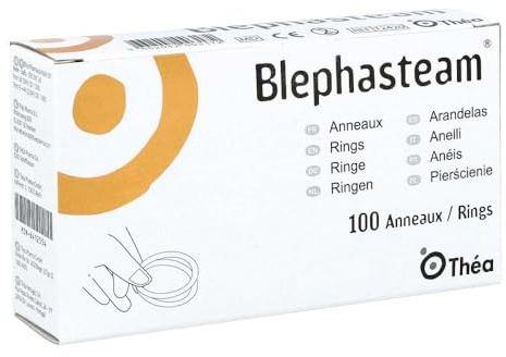 BLEPHASTEAM-Ringe 100 St