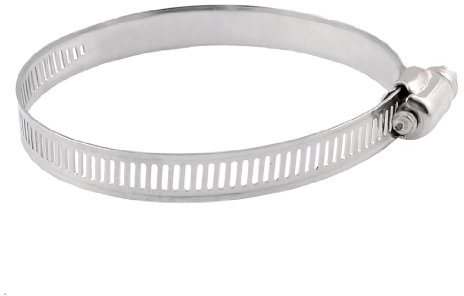 sourcing map 65 mm bis 89 mm Verstellbare Edelstahl Band Turbo Schlauchschelle 3 1/5,1 cm Dia de