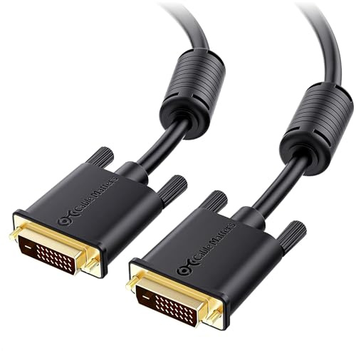 Cable Matters DVI Cable with Ferrites - 10ft, DVI Dual Link Cable