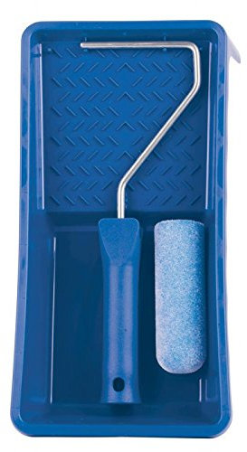 Acrylroller Set Superflock mit Farbwanne & Acryl Roller 10cm