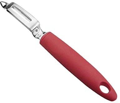 Lacor - 60351 - Pelador Tomate Dentado P INOX. - Rojo