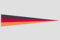 Wimpel Deutschland Langwimpel Flagge 30x150cm