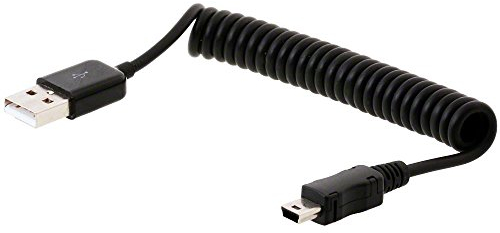 Delock USB 2.0 Typ A auf Mini B Spiral Kabel (bis 60 cm)