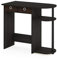 Furinno Go Green Home Laptop Notebook Computer Desk, Study Desk, Writing Desk, Espresso/Black/Brown