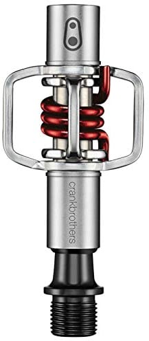 Crankbrothers Klickpedale XC Eggbeater 1, Silber/rot, 1479