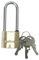 Silverline MSS04L Cadenas en laiton à anse longue 50 mm