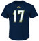 Majestic Athletic NFL Football T-Shirt Los Angeles Chargers Philip Rivers #17 Trikot Jersey Receiver (M)