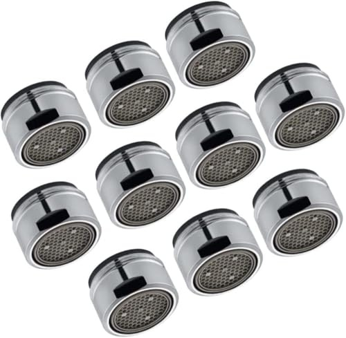 Schläfer 100016 | Aeratore M24 Universale Anticalcare per Rubinetto, Filetto Esterno M24X1 Rompigetto Perlator, Classe A 13.5 lit/min. compatibile con NEOPERL Risparmio Acqua. Confezione 10 PZ