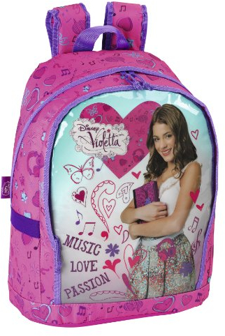 Violetta 76-611347343, Kinderrucksack Rosa