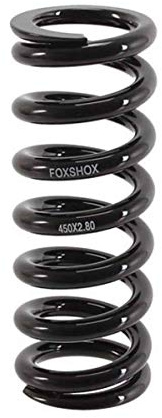 FOX Molla Ammortizzatore Posteriore Acciaio 450x2.5-2.75 Corsa