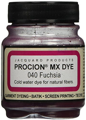 Jacquard Products Fuchsia -Jacquard Procion Dye, Acrylic, Multicolour,4.74x5.08x5.33 cm