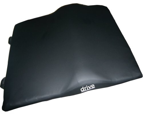 Drive Medical General Use Extreme Comfort Wheelchair Back Cushion with Lumbar Support, 18