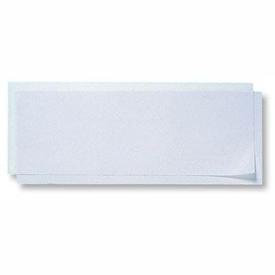 CREATIV DISCOUNT ® Laternenzuschnitte 25 STK. Transparentpapier, weiß - 20x52cm