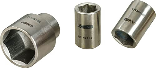 KS Tools 965.3818 3/8 TITANplus Sechskant-Stecknuss, 18mm