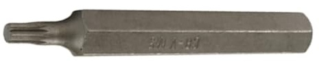 SW-Stahl 05220L Schraubendrehbit, 3/8 Zoll, Innenvielzahn, M5, 75mm Lang | Vielzahn Bit aus Chrom-Vanadium-Stahl - Pr zise Bit-Nuss f r Ratschen - Ideal f r Kfz-Reparatur und Wartung