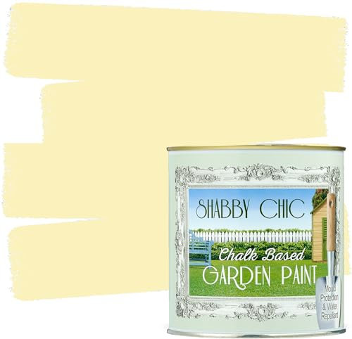Shabby Chic Chalk Based Garden Paint 2.5 Litre (Country Cream)