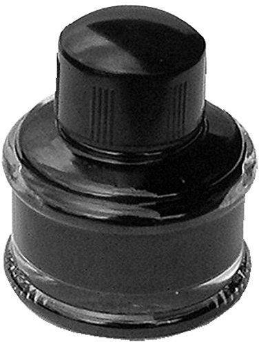Standardgraph Tintenglas ROMA 35 ml rund mit Deckel aus Bakelit, mit Tinte kohlenschwarz