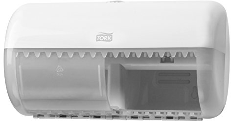 SCA Tork 557000 Spender für Kleinrollen Toilettenpapier, Weiß